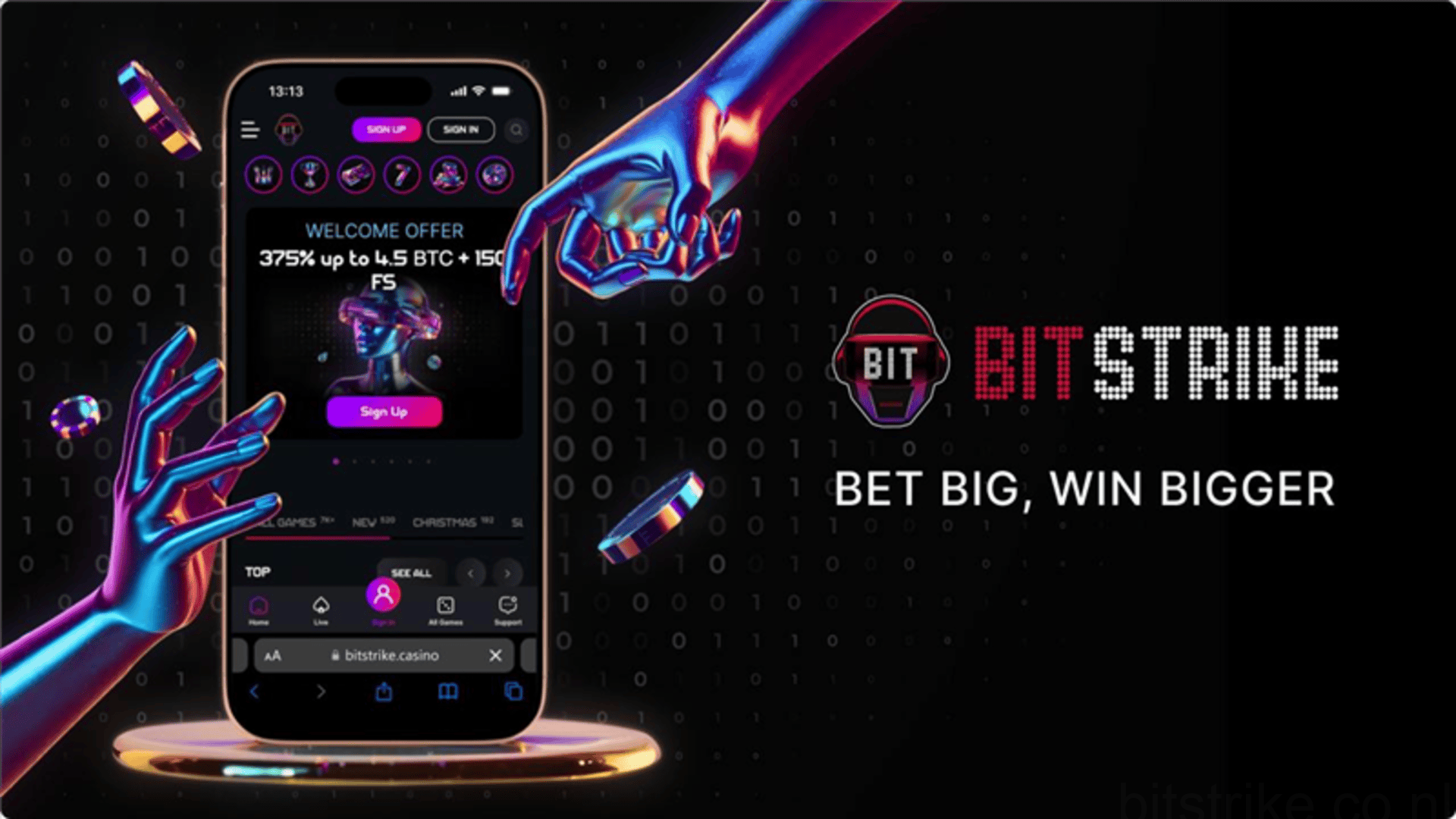 Bitstrike Casino Welkomstbonus